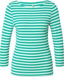 Tričko \'FIFI\' Only zelená / bílá