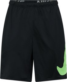 Sportovní kalhoty Nike zelená / černá