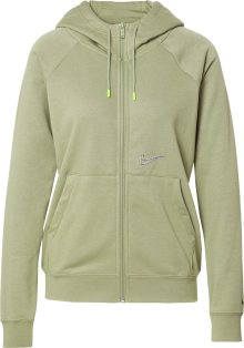 Mikina Nike Sportswear světle zelená / černá / bílá