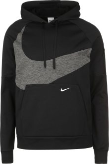 Sportovní mikina Nike tmavě šedá / černá / bílá