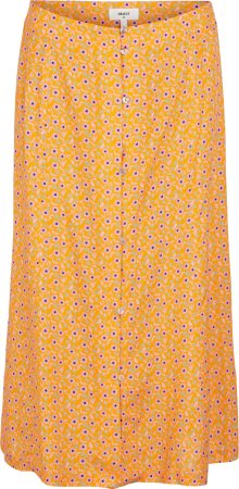 Sukně \'VILLO\' Object opálová / fialová / tmavě fialová / oranžová