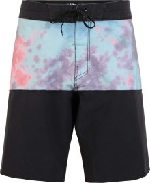 Plavecké šortky Billabong světlemodrá / fialová / pink / černá