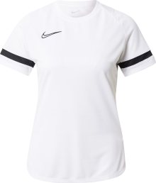 Funkční tričko \'Academy\' Nike černá / bílá