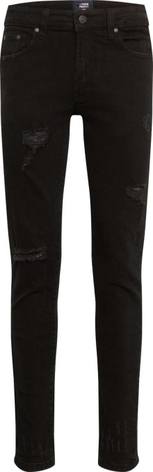 Džíny \'MR. RED\' Denim Project černá džínovina