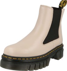Chelsea boty \'Audrick\' Dr. Martens šedobéžová / černá