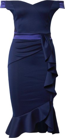 Koktejlové šaty Lipsy marine modrá / námořnická modř