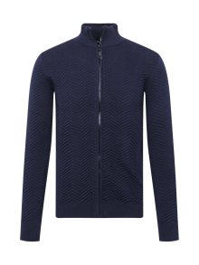 Kardigan \'Huber\' INDICODE JEANS námořnická modř