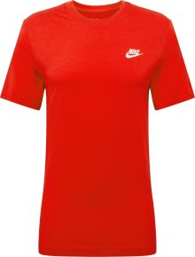 Tričko \'Club\' Nike červená / bílá
