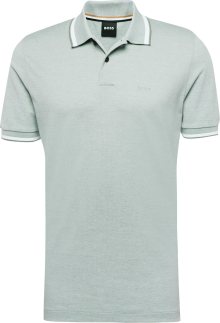 Tričko \'Parlay\' BOSS Black pastelově zelená / bílá