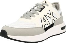 Tenisky Armani Exchange krémová / světle šedá / černá / bílá