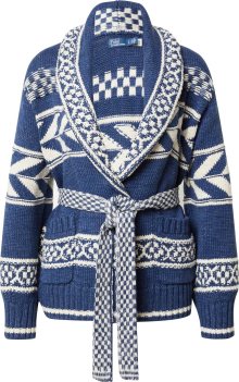 Kardigan Polo Ralph Lauren námořnická modř / bílá