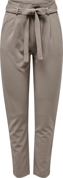 Kalhoty se sklady v pase \'TANJA\' JDY khaki