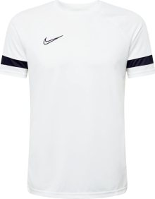 Funkční tričko \'Academy 21\' Nike černá / bílá
