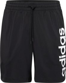Sportovní kalhoty \'Chelsea\' ADIDAS SPORTSWEAR černá / bílá