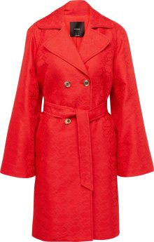 Přechodný kabát pinko červená