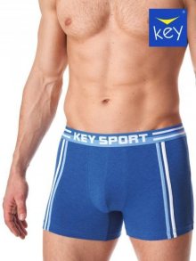 Key MXH 187 B23 Pánské boxerky M tmavě modrá