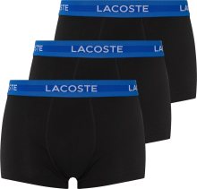 Plavecké šortky Lacoste modrá / černá / bílá