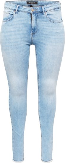 Džíny \'Willy\' ONLY Carmakoma modrá džínovina