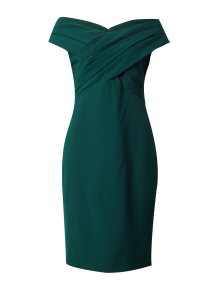 Koktejlové šaty \'IRENE\' Lauren Ralph Lauren tmavě zelená