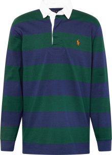 Tričko Polo Ralph Lauren námořnická modř / zelená / oranžová / bílá