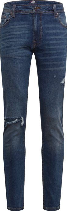 Džíny \'MR. BLACK\' Denim Project modrá džínovina