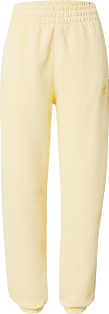 Kalhoty \'PANTS\' adidas Originals světle žlutá