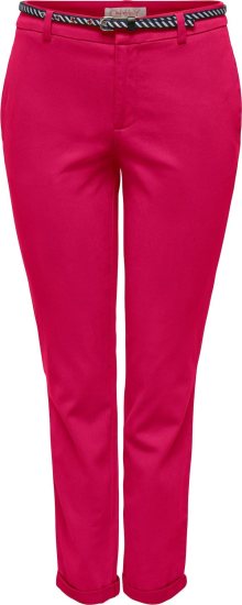 Chino kalhoty \'BIANA\' Only námořnická modř / pink / bílá