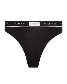 Dámské tanga Tommy Hilfiger UW0UW04812 | černá | S