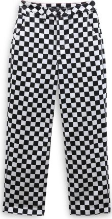 Chino kalhoty Vans černá / bílá