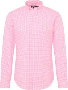 Košile Polo Ralph Lauren pink / bílá