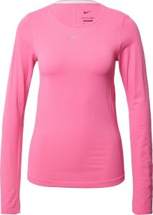 Funkční tričko \'Aura\' Nike světle šedá / světle růžová