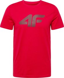 Funkční tričko 4F ohnivá červená / černá