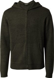 Kardigan \'Laps\' INDICODE JEANS tmavě zelená