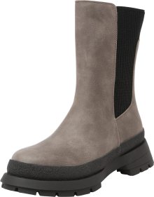 Chelsea boty \'Shari\' Buffalo šedobéžová / černá