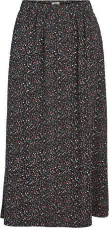 Sukně \'Ema\' Object zelená / červená / černá / bílá