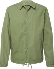 Přechodná bunda Polo Ralph Lauren khaki / oranžová