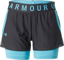 Sportovní kalhoty \'Play Up\' Under Armour modrá / černá