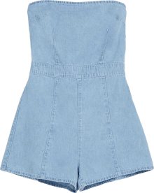 Overal Bershka modrá džínovina