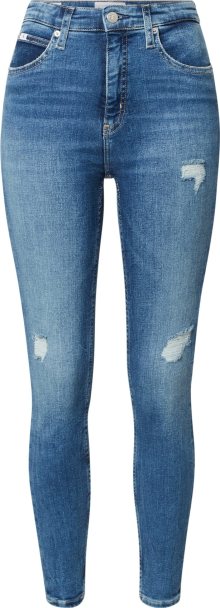 Džíny Calvin Klein Jeans modrá džínovina