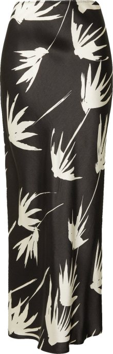 Sukně Topshop černá / bílá