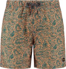 Plavecké šortky Shiwi smaragdová / oranžová