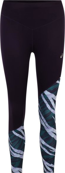 Sportovní kalhoty \'WILD CAMO\' ASICS grafitová / světle šedá / smaragdová / pastelová fialová
