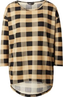 Tričko \'ELCOS\' Only béžová / písková / černá