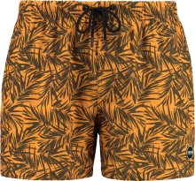 Plavecké šortky \'Bamboo\' Shiwi khaki / oranžová