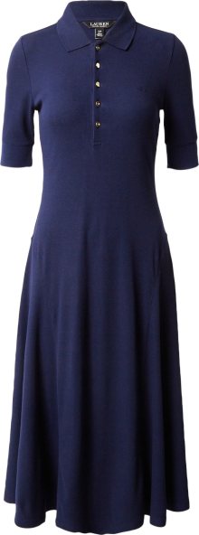 Šaty Lauren Ralph Lauren námořnická modř