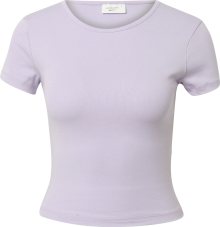 Tričko Gina Tricot pastelová fialová