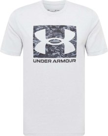 Funkční tričko Under Armour šedý melír / černá