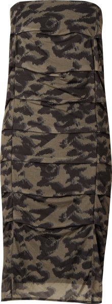 Sukně Topshop tmavě modrá / olivová / černá