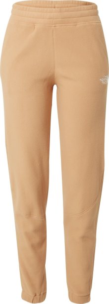 Sportovní kalhoty \'100 GLACIER\' The North Face písková / bílá
