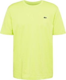 Funkční tričko Lacoste Sport pastelově zelená